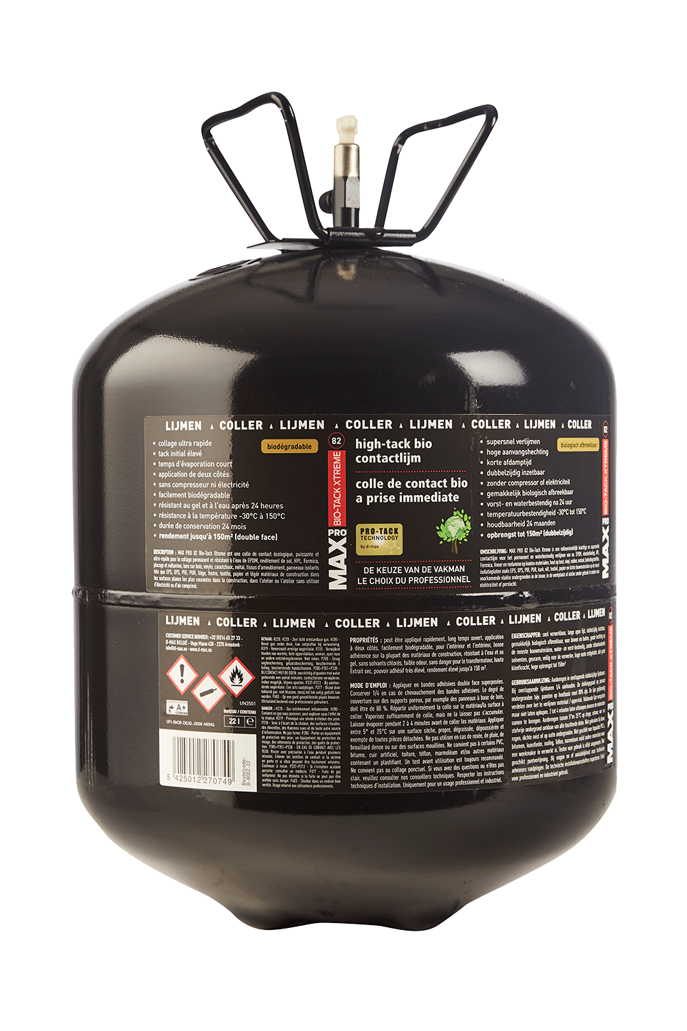 MaxPro 82 Bio-Tack Extreme 22L verkrijgbaar via de webshop