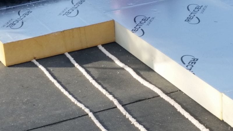 Isolatieplaten op de werf met MaxPro